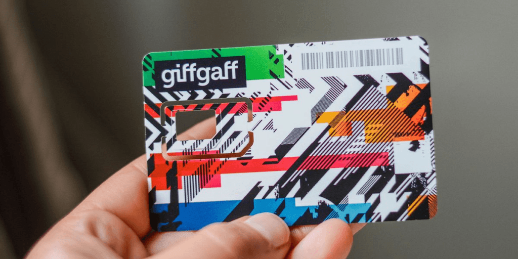 国外手机号购买指南 - giffgaff 实体卡/eSIM
